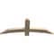 Ekena Millwork Bellingham Rough Sawn Timber Gable Bracket, Douglas Fir, 48"W x 18"H x 2"D x 4"F, 9/12 Pitch GBW048X18X0204BEL00RDF - alternate 3
